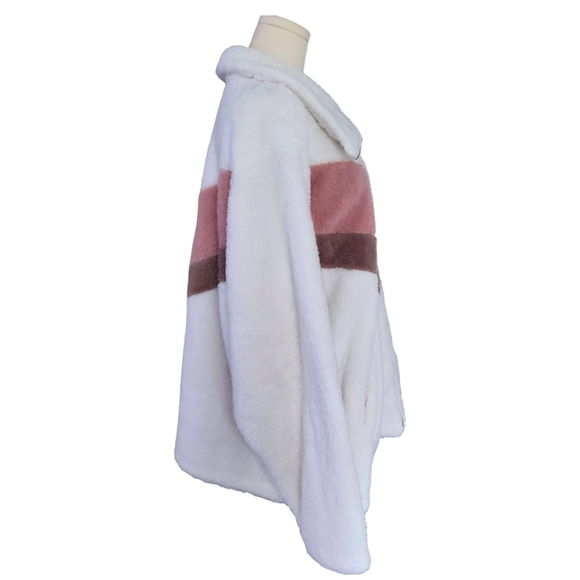 Torrid Plus Size Sherpa Zip Up Jacket Womens Size 5 - Picture 8 of 11